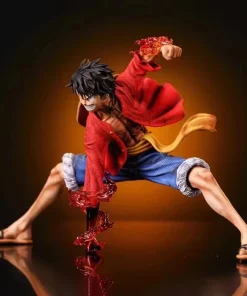 Alternative view of One Piece Monkey D. Luffy 20cm Battle Pose Figure | Anime PVC Collectible Statue | Display Model Gift for Fans