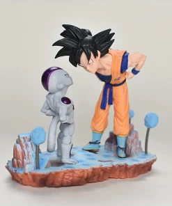 Alternative view of Dragon Ball Z Goku vs Frieza Figure – 14cm PVC Anime Battle Scene Collectible Statue Model Toy Gift