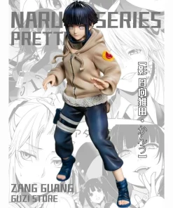 Alternative view of Naruto Childhood Hinata Figure – High Quality PVC Handmade Anime Collectible Model Toy Gift for Students & Fans