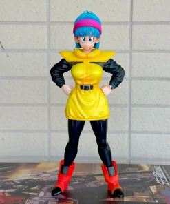 Alternative view of Dragon Ball Z Bulma Figure — 23cm Cute PVC Anime Collectible Statue Model Toy Gift