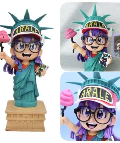 Alternative view of Dragon Ball Arale Statue of Liberty Figure – Akira Toriyama Cosplay Collectible Anime Model & Festival Gift