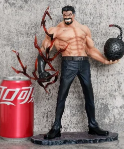 Alternative view of One Piece Monkey D. Garp Figure — 26cm Standing Pose PVC Statue Collectible Display Model Gift