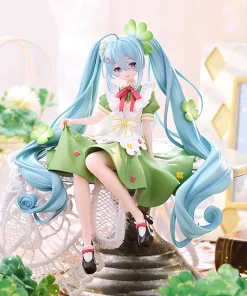 Alternative view of Hatsune Miku Four-Leaf Clover Fairy Figure – Cute PVC Anime Collectible Birthday Gift Decor