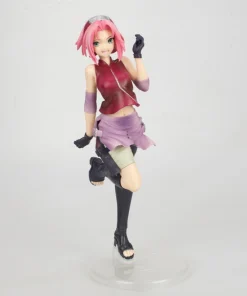 Alternative view of Naruto Shippuden Sakura Haruno Action Figure PVC Statue | Anime Collectible Model | Display Desktop Ornament Toy | Gift for Fans