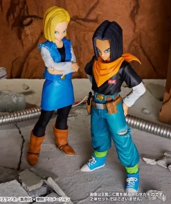 Alternative view of Dragon Ball Z Android 17 & 18 PVC Figure 23cm – Anime Action Figure Model, DBZ Collectible Toy Gift